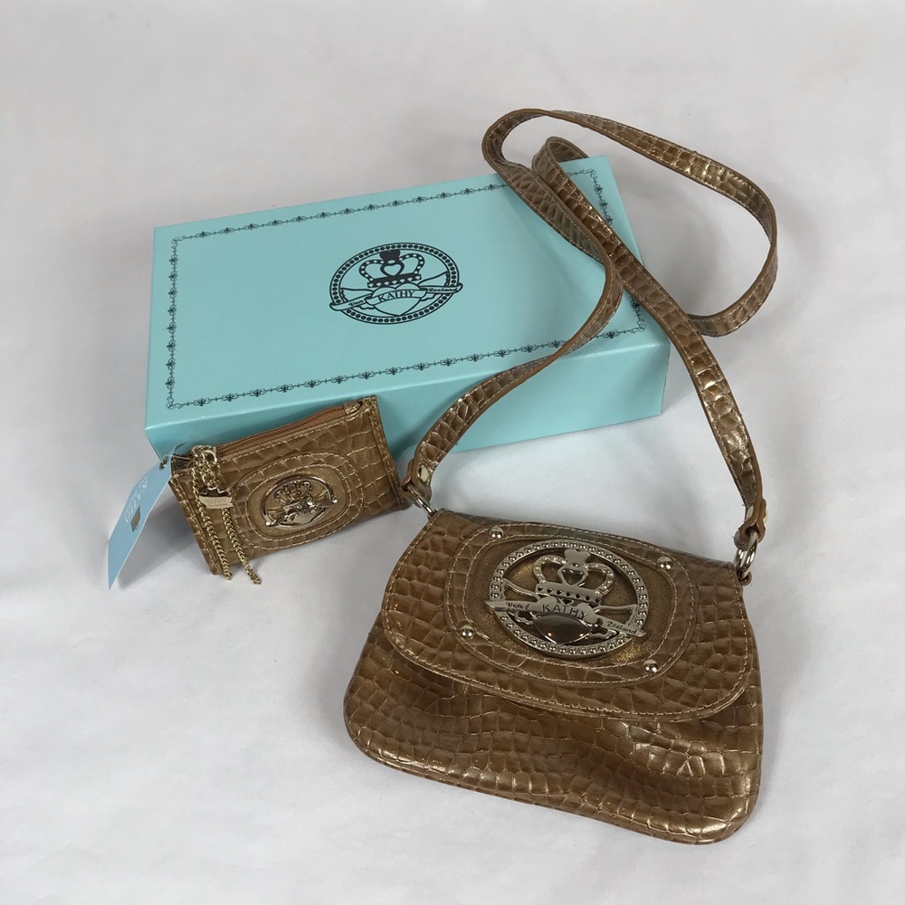 Kathy Van Zeeland Crossbody Purse & Wallet Set